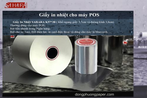 Giấy in nhiệt máy POS